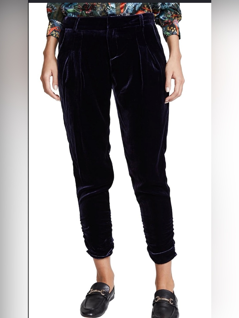 #676 Parker Velvet Jogger Pants size 2